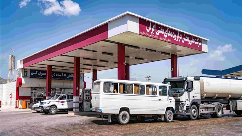 انفجار في محطة وقود