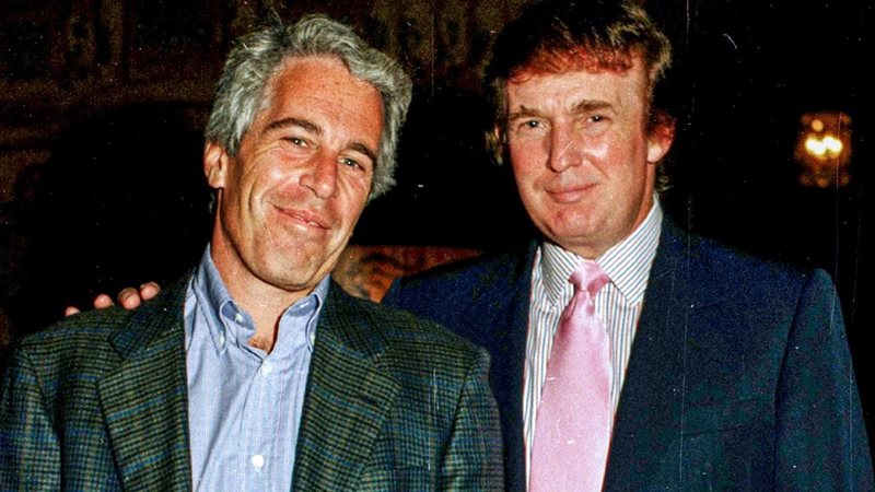 جيفري إبستين ودونالد