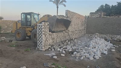 محافظ الجيزة: تنفيذ ١٦ حالة إزالة لمخالفات بناء وتعديات على الأراضي الزراعية