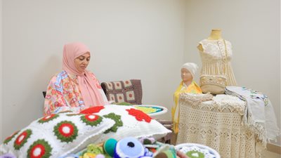 التضامن الاجتماعي تنظم معرض 