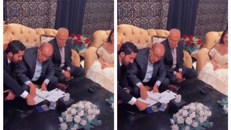 عقد قران مي عز الدين