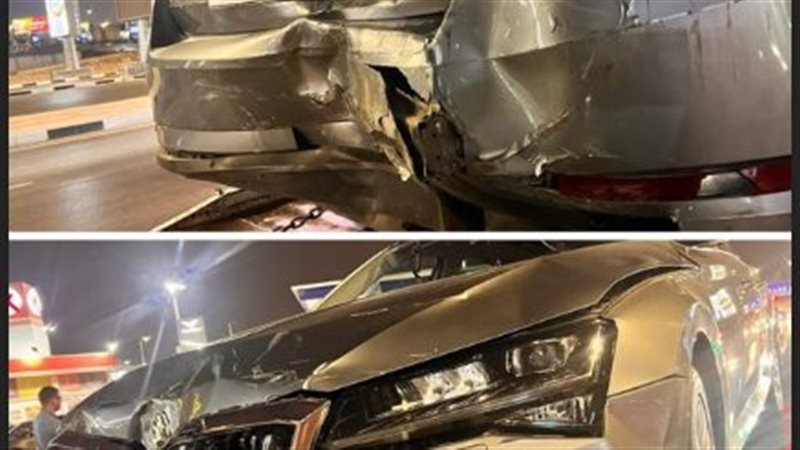 صورة من الحادث