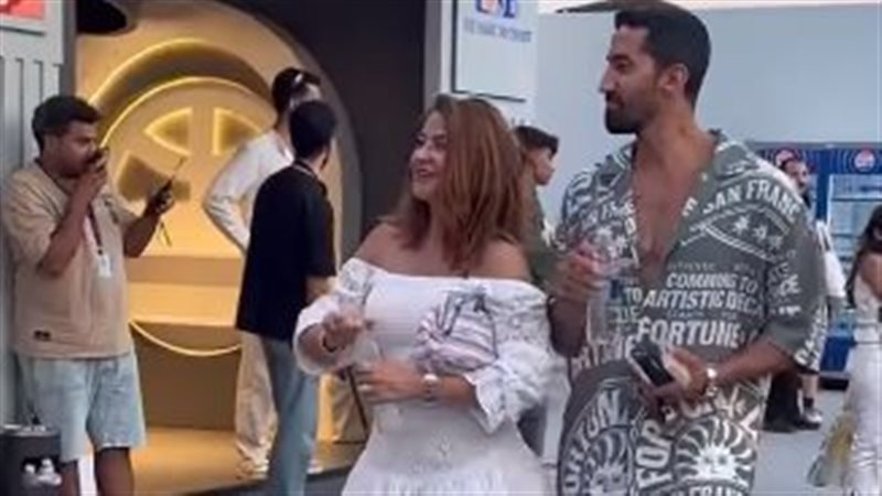 هيدي كرم وأحمد تيمور