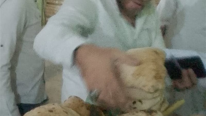 من حملات تموين بنى