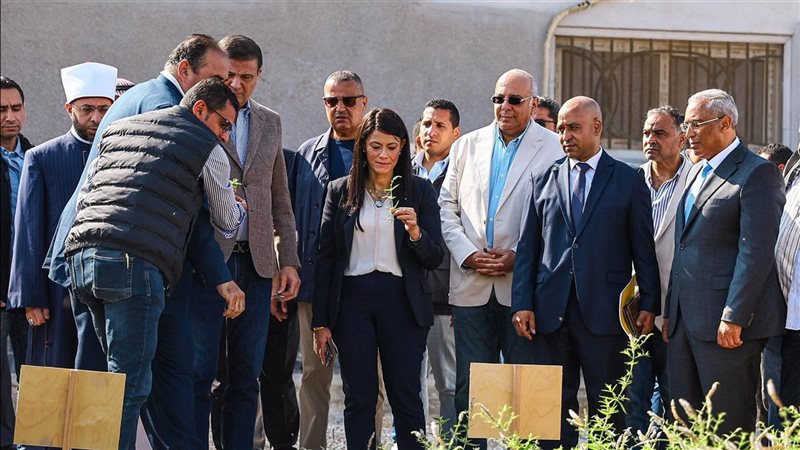 جانب من الزيارة