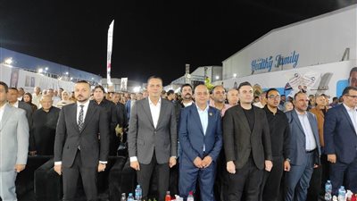 استقبال جماهيري حاشد لـ أحمد عبدالجواد في مؤتمر النائب محمد مصطفى بالشرقية