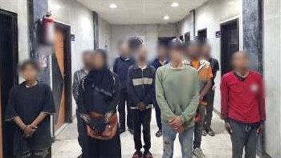 وبيع السلع بطريقة إلحاحية.. ضبط 14 شخص أستغلوا 19 طفل في التسول بشوارع الجيزة 