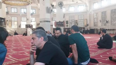 إسماعيل يوسف من تشييع جثمان محمد صبري 