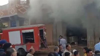 السيطرة على حريق مصنع صابون بقرية أجهور الكبرى بالقناطر الخيرية بالقليوبية