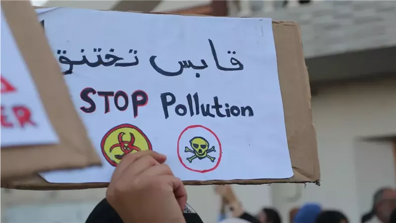 احتجاجات قابس