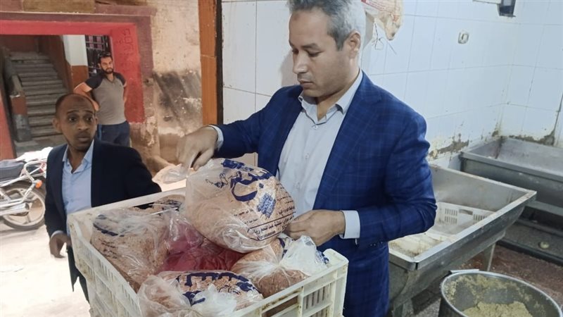  ضبط لحوم منتهية