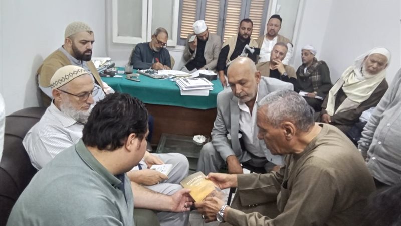 الوفد التركي بمقر