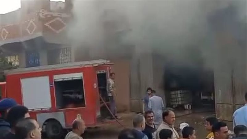 السيطرة على حريق