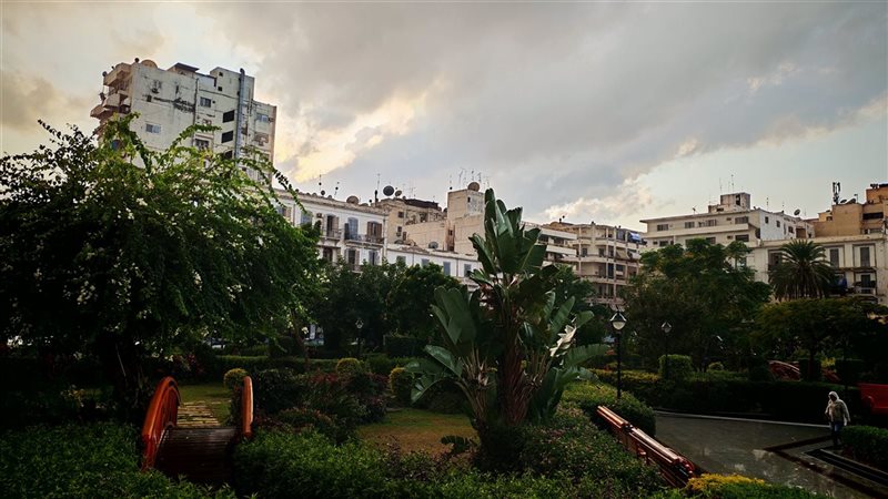 أمطار غزيرة على محافظة