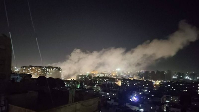 انفجار المزة- أرشيفية