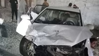 بالأسماء.. إصابة 8 أشخاص في حادث تصادم زفة عروس بسيارة نقل في سوهاج