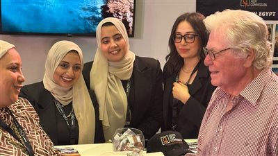 بتمنى دورة ناجحة بوجودكم .. حسين فهمي يفتتح سوق القاهرة السينمائي |صور