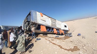 كارثة أتوبيس إسنا الصحراوي.. ننفرد بنشر قائمة ضحايا ومصابي رحلة أسوان الثقافية