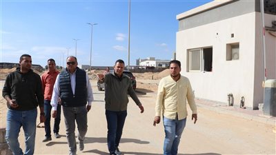 مدينة السادات تطلق حملة شاملة لتحسين البنية التحتية بالمنطقة الصناعية