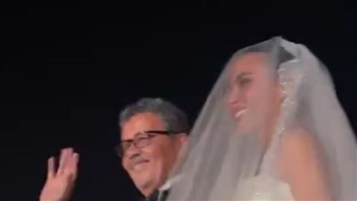 المخرج عمرو عرفة يحتفل بزفاف ابنته وسط أجواء من البهجة | صور 