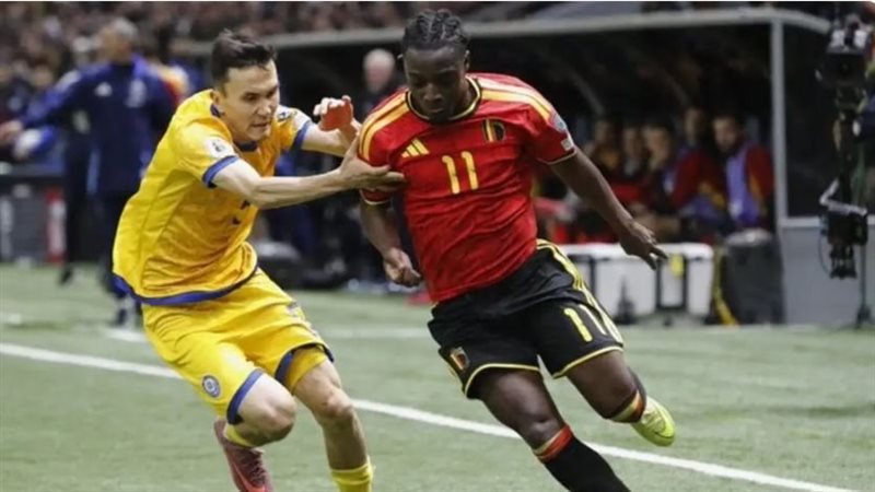 مباراة بلجيكا وكازاخستان