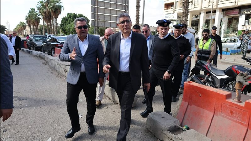 محافظ الجيزة يتفقد