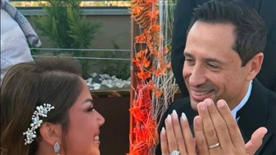 راندا البحيري تهنئ أحمد سالم بزفافه: المذيع والإعلامي المحترم