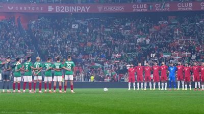 بمشاركة الدباغ وحمدان.. عشرات الآلاف يهاجمون جيش الاحتلال في مباراة فلسطين|صور