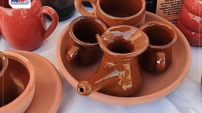 تطور صناعة الخزف القناوي وسر مفتاح الحياة في قلعة الحرف بقنا | صور