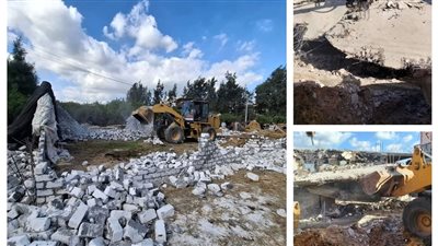 محليات البحيرة تتصدي للتعديات بـ4 مراكز وتزيل 9 حالات بإجمالي مساحة 1500م