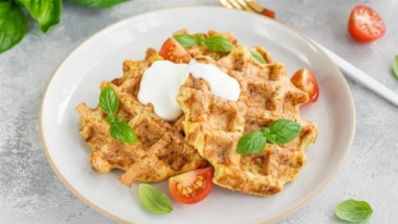 وافل بالعدس 