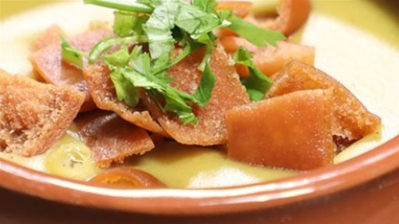 شوربة العدس  بالبطاطس