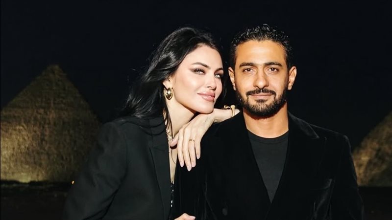 دارين حداد وزوجها