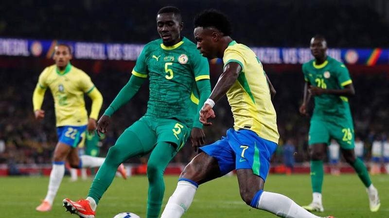 مباراة البرازيل والسنغال