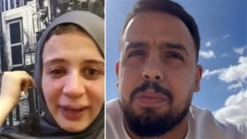 مريم عماد وشقيق زوجها