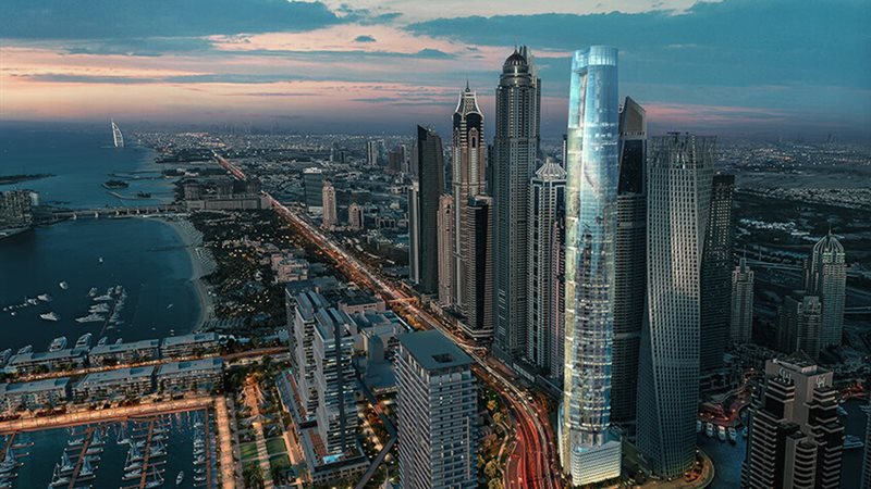 دبي تفتتح أطول فندق