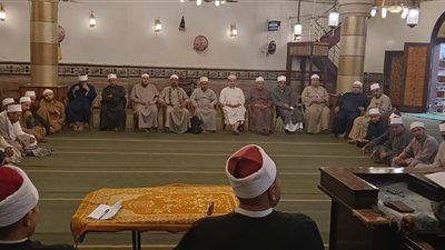 أوقاف القليوبية تعقد المجلس السادس عشر لشرح الشمائل المحمدية للأئمة