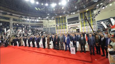 حشد جماهيري مرشحي الجبهة الوطنية بالقائمة الوطنية والفردي في احتفالية انتخابية