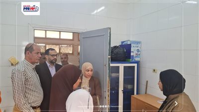 مرور مفاجئ لوكيل وزارة الصحة بالفيوم على المستشفى العام لمتابعة انتظام العمل