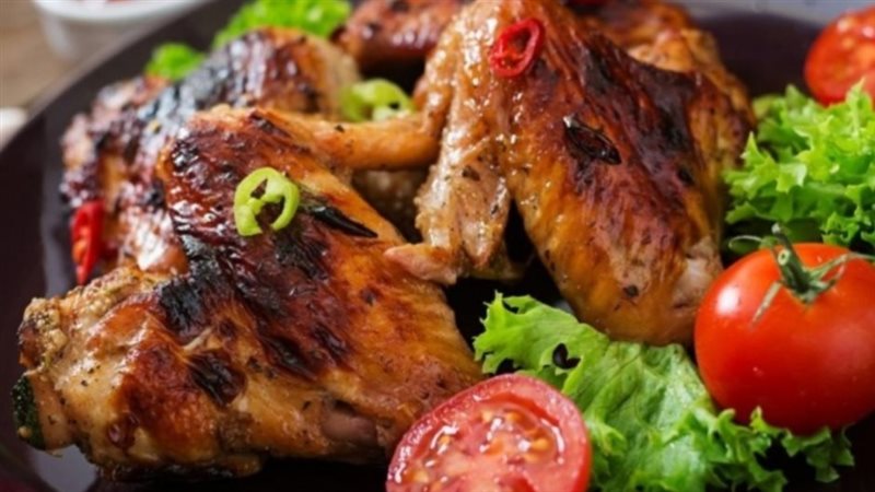 الدجاج المشوي بالتتبيلة