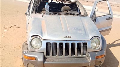 إصابة 3 أشخاص في حادث انقلاب ملاكى بطريق السويس ـ  القاهرة