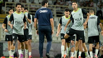 تأهيل ربيع وبنتايك.. تفاصيل مران الزمالك الأخير قبل مواجهة «زيسكو»