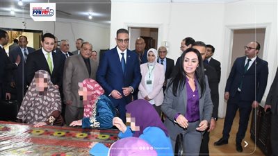 مايا مرسي توجه بتلبية احتياجات نزلاء دار المسنين وتوفير الرعاية اللازمة