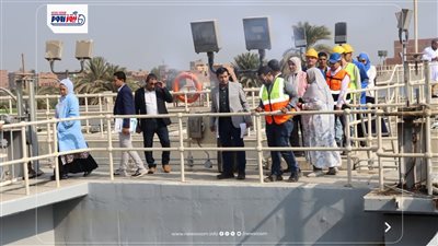 زيارة تفتيشية لمحطة قحافة لتعزيز سلامة وجودة مياه الشرب