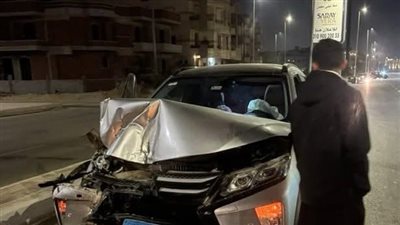 العربية اتحطمت.. نجاة الفنان فادي خفاجة من حادث سير خطير