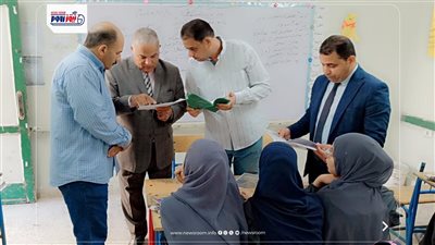 «قبيصى» يتابع التقييمات والبرنامج العلاجي في القراءة والكتابة بمدرسة أبوصير