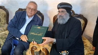 لتعزيز التعاون الثقافي والتراثي.. وفد من مكتبة الإسكندرية يزور أديرة الفيوم