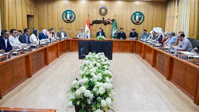 سكرتير عام المنوفية يناقش استعدادات المحافظة لانتخابات مجلس النواب 2025