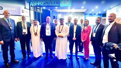 رئيس مجموعة حديد العشري يشارك كراعٍ بلاتيني في مؤتمر الشرق الأوسط للحديد 2025
