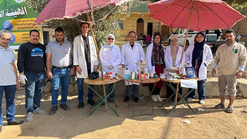 جانب من القافلة